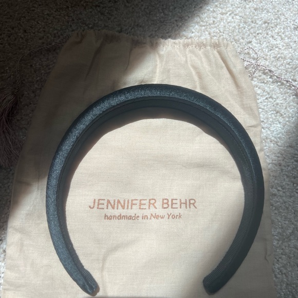 Jennifer Behr Tori Headband in Satin - Picture 9 of 9